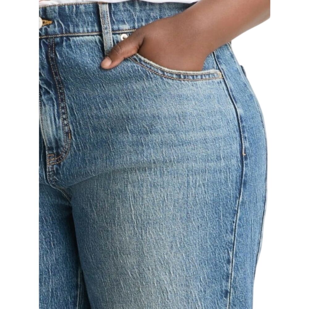 NWT Terra & Sky Plus High Rise Relaxed Fit Barrel Jeans Size 18W - Picture 6 of 14